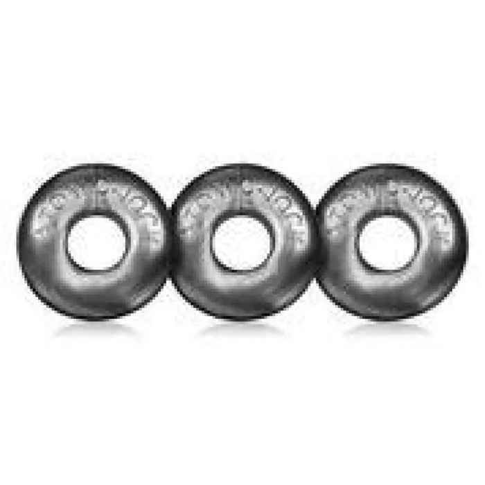 Oxballs Male Sex Toys Ringer Cockring 3 Piece Set Steel