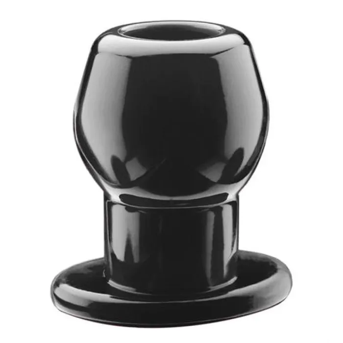 Perfect Fit Anal Tunnel Plug Large Black
