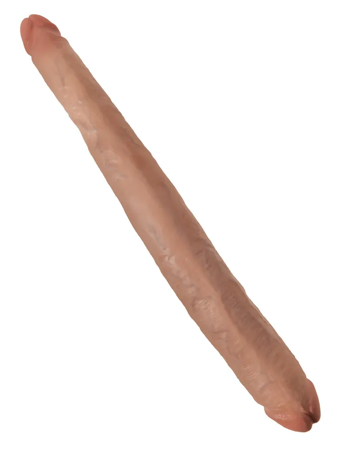 Pipedream Dildos King Cock 16 Tapered Double Dildo Tan