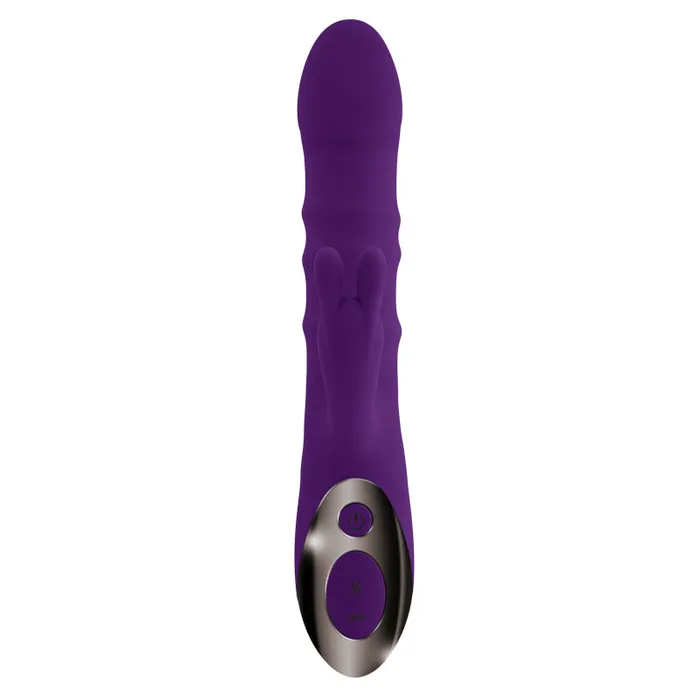 Playboy Hop to It - Rabbit Vibrator - Dark Purple | Vibrators