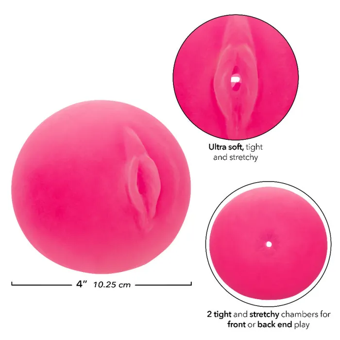 Pop Sock Pussy and Ass Pink Calexotics Vibrators