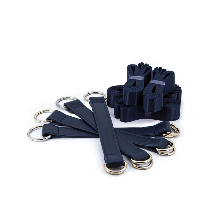 Sale Vibrators Bondage Couture Tie Down Straps Blue