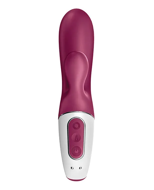 Satisfyer Vibrators | Satisfyer Hot Bunny - Berry: Dual Stimulator