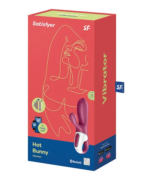 Satisfyer Vibrators | Satisfyer Hot Bunny - Berry: Dual Stimulator