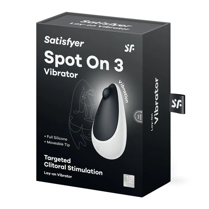 Satisfyer Vibrators | Satisfyer Spot On 3 - Black USB Rechargeable Stimulator