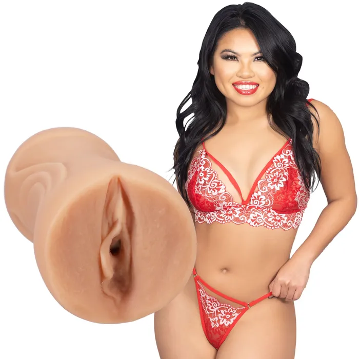 Signature Strokers - Cindy Starfall Pocket Pussy - Vanilla | Doc Johnson Male Sex Toys