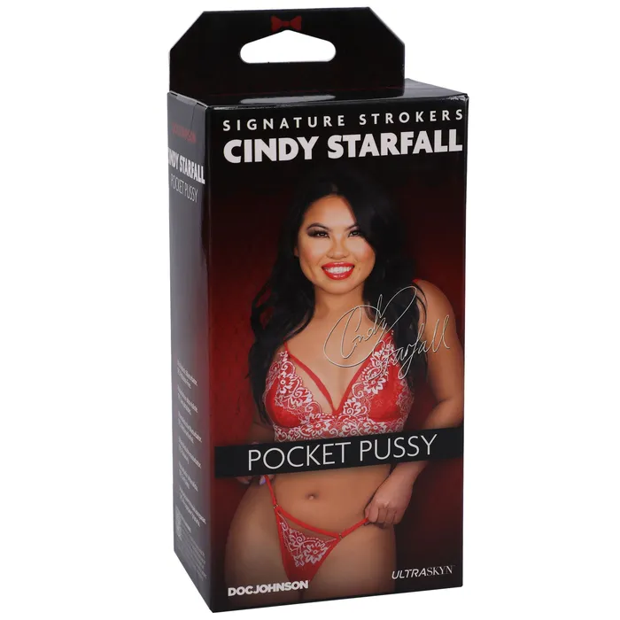 Signature Strokers - Cindy Starfall Pocket Pussy - Vanilla | Doc Johnson Male Sex Toys