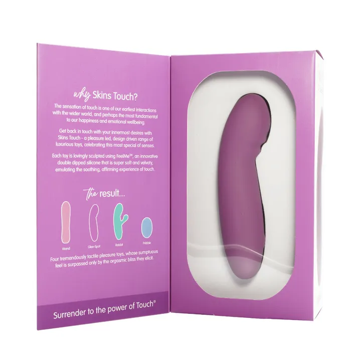 Skins Touch the Glee Spot G-Spot Vibrator - Purple | Creative Conceptions - Skins Vibrators