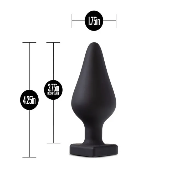 Temptasia Fuck Me Butt Plug Black | Blush Novelties Anal