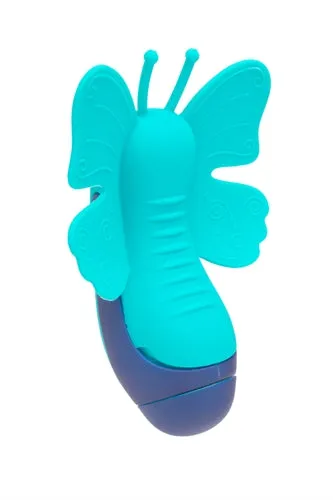 The Closet Collection Vibrators The Harlow Flutterly Blue