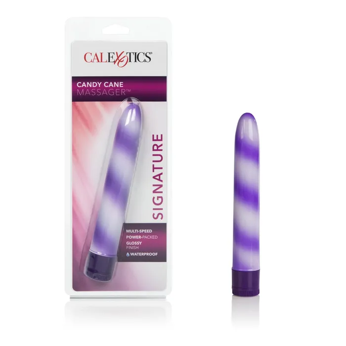 Vibrators CalExotics Candy Cane Massager Purple