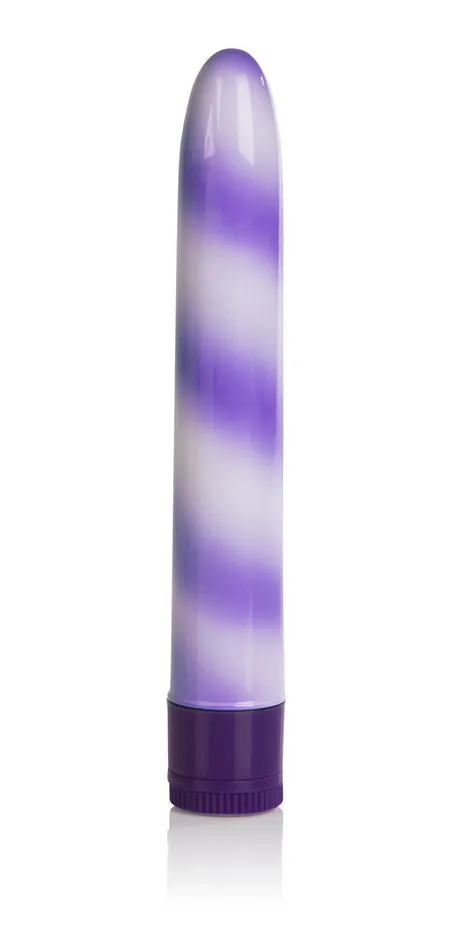 Vibrators | CalExotics Candy Cane Massager - Purple