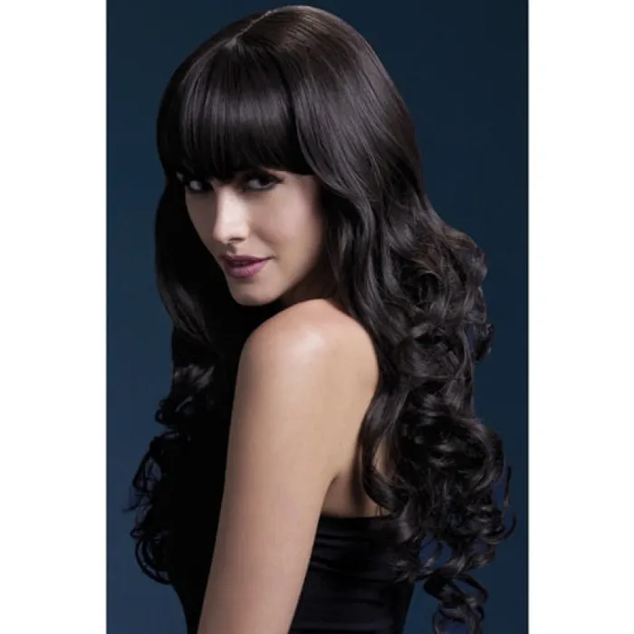 Vibrators Fever Lingerie Isabelle Wig Brown