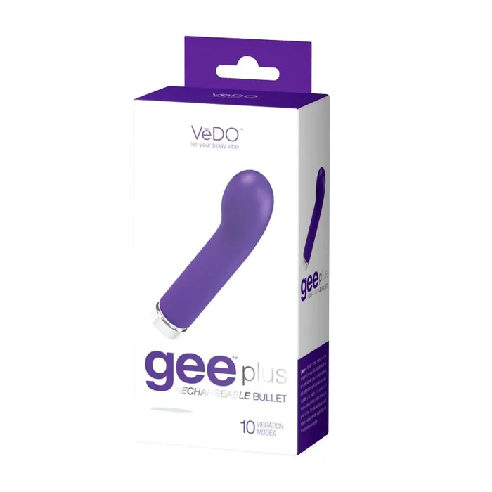 Vibrators | Gee Plus Rechargeable Mini Vibe - Into You Indigo - VeDO