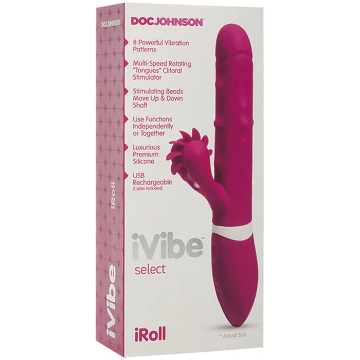 Vibrators | Ivibe Select - Iroll - Pink - Doc Johnson