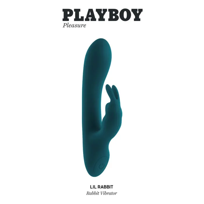 Vibrators | Playboy Little Rabbit - Deep Teal