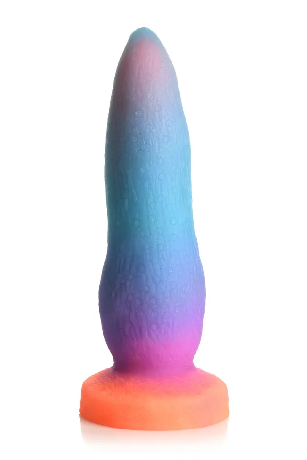 XR Brands Dildos | Tenta-Cock Silicone Fantasy Dildo Glow In The Dark by Creature Cocks