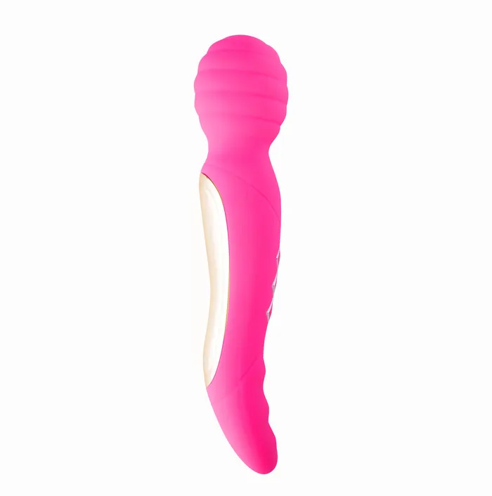 Zoe Twisty Dual Vibrating Pleasure Wand Pink Maia Toys Vibrators