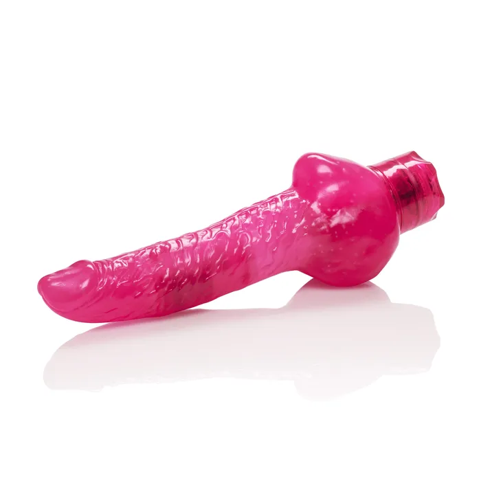 California Exotic Vibrators 10 Function Ballsy 7 Inches Hot Pink