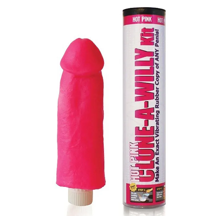 CloneAWilly Vibrators CloneAWilly Kit Hot Pink