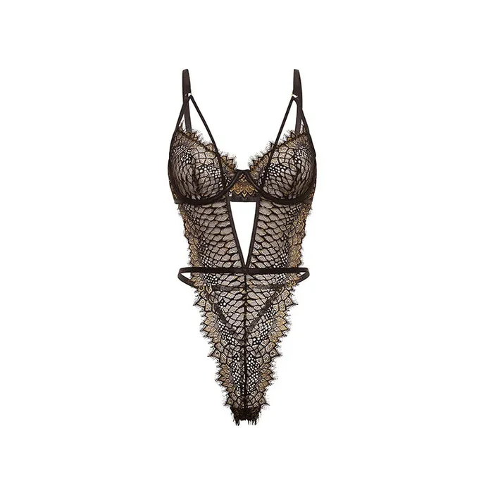 Couples Oh La La Cherie Greta Snake Lace Teddy