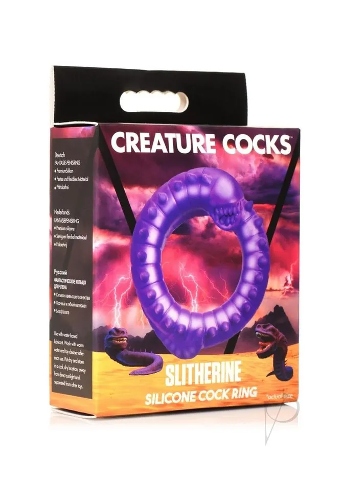 Creature Cocks Slitherine Silicone Cock Ring Creature Cocks Male Sex Toys