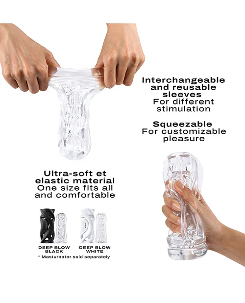 Dorcel Deep Blow Multi Sensation Sleeve Clear Lovely Planet Anal