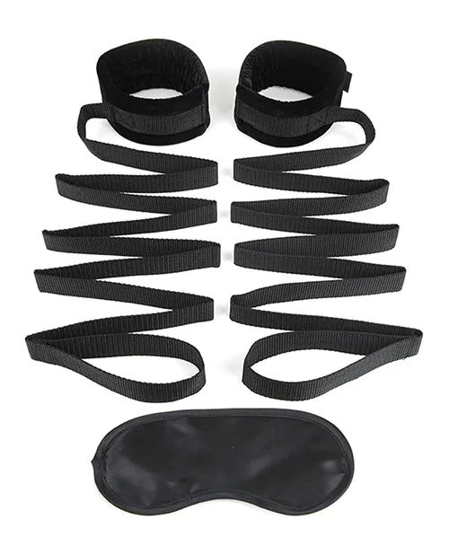 Electric Eel INC Couples Lux Fetish Bondage Bed Strap Restraint System 2 pc Set