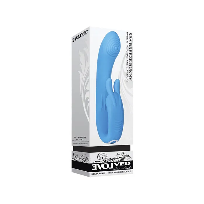 Evolved Sea Breeze Bunny Vibrator Evolved Vibrators