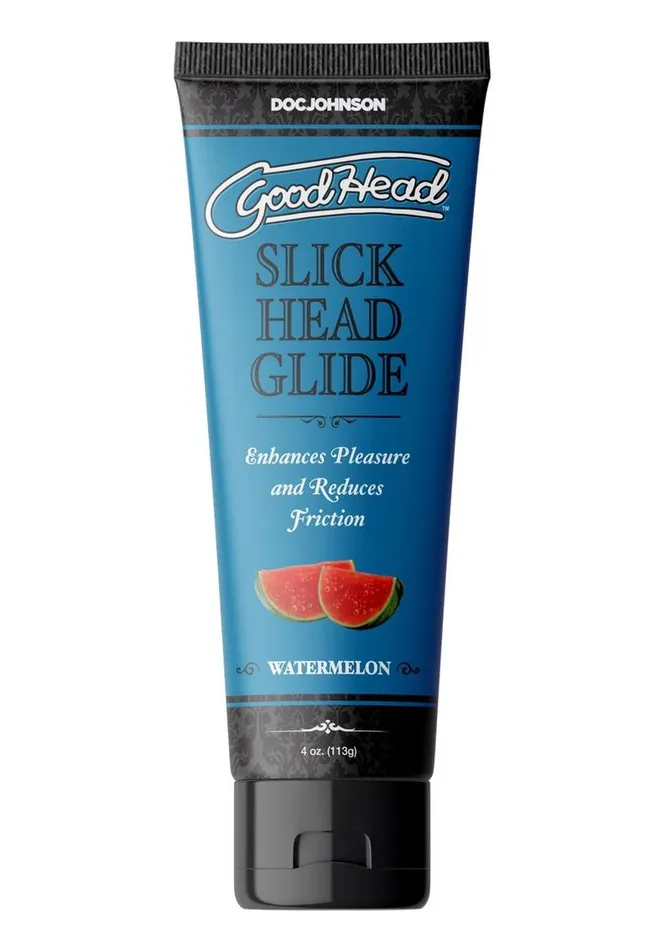 GoodHead Lubricants Goodhead Slick Head Glide Water Based Flavored Lubricant Watermelon