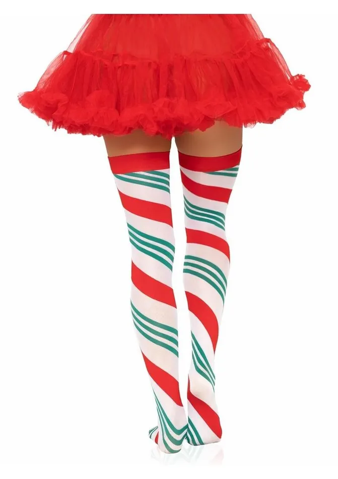 Holiday Ribbon Thigh High Leg Avenue Vibrators