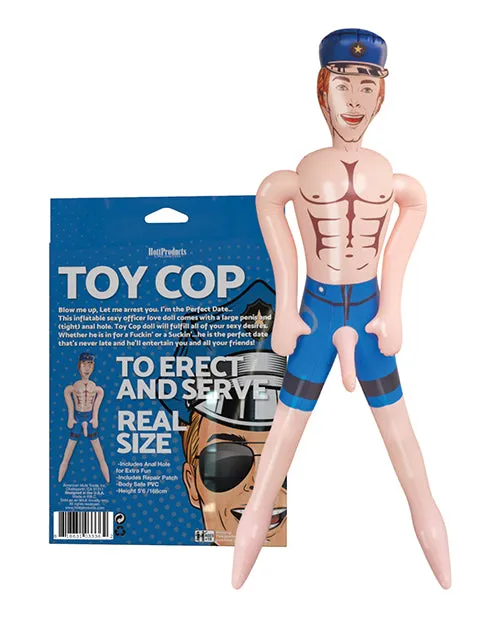 Hott Products Inflatable Party Doll Cop Male Sex Toys