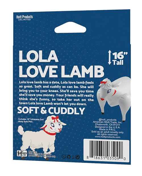 Lola Love Lamb Blow Up Sheep Hott Products Vibrators