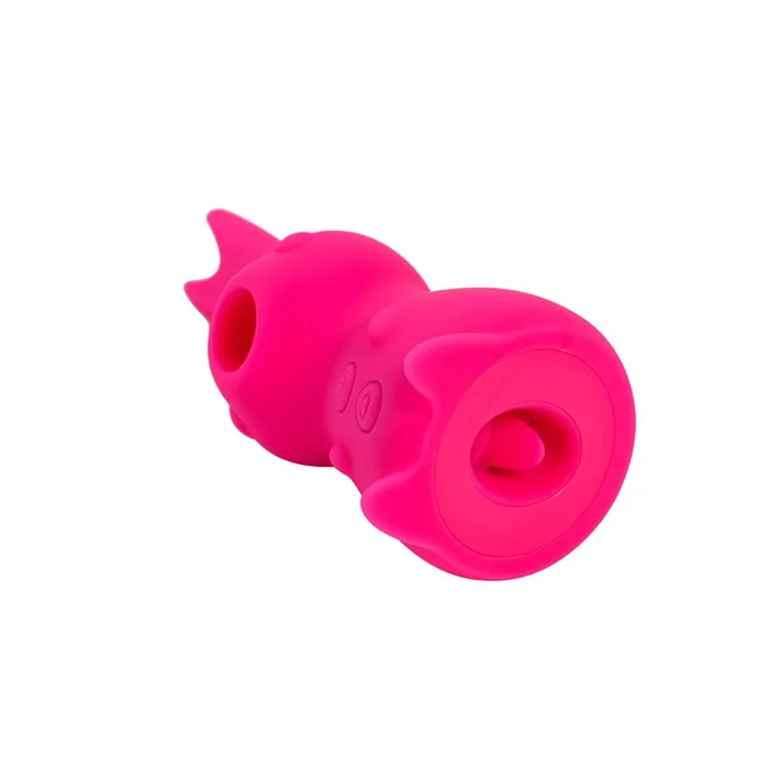 Maia HUNNI Pink USB Rechargeable Sucking Licking Vibrating Stimulator Maia Toys Vibrators