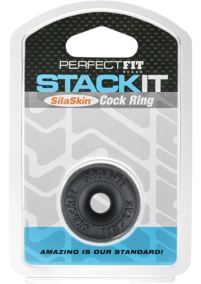 Male Sex Toys Perfect Fit Perfect Fit Stackit Silaskin Cock Ring