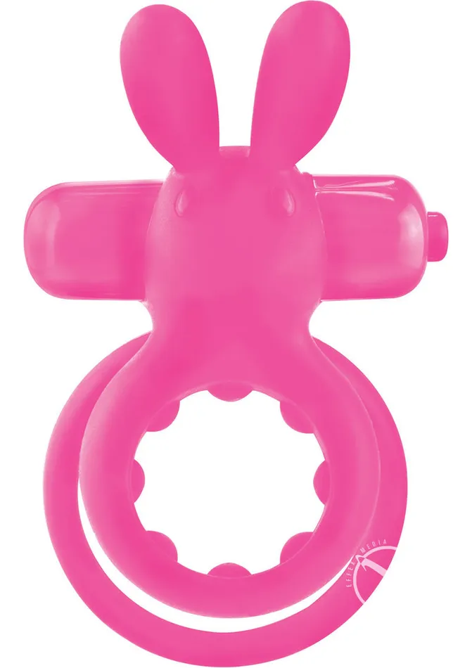 Male Sex Toys Screaming O Ohare Silicone Vibrating Rabbit Cock Ring Waterproof