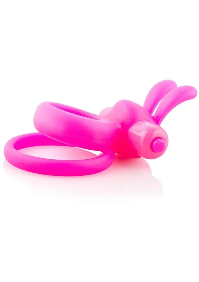 Male Sex Toys Screaming O Ohare Silicone Vibrating Rabbit Cock Ring Waterproof