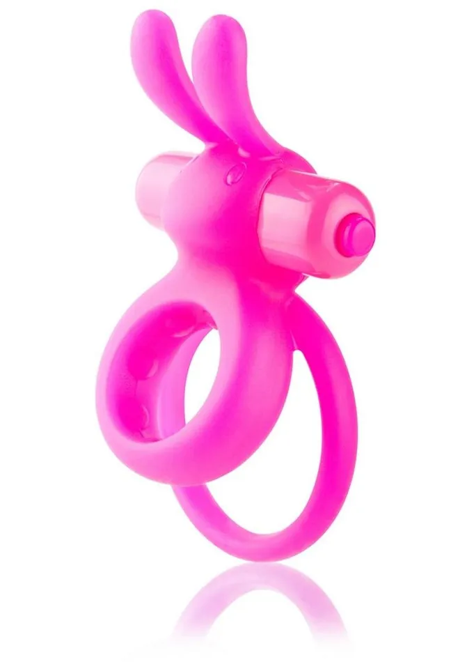 Male Sex Toys Screaming O Ohare Silicone Vibrating Rabbit Cock Ring Waterproof