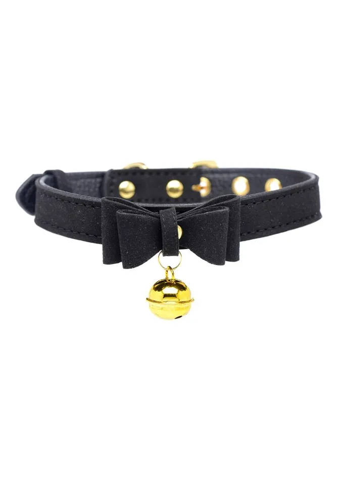 Master Series Male Sex Toys Master Series Golden Kitty Cat Bell Collar