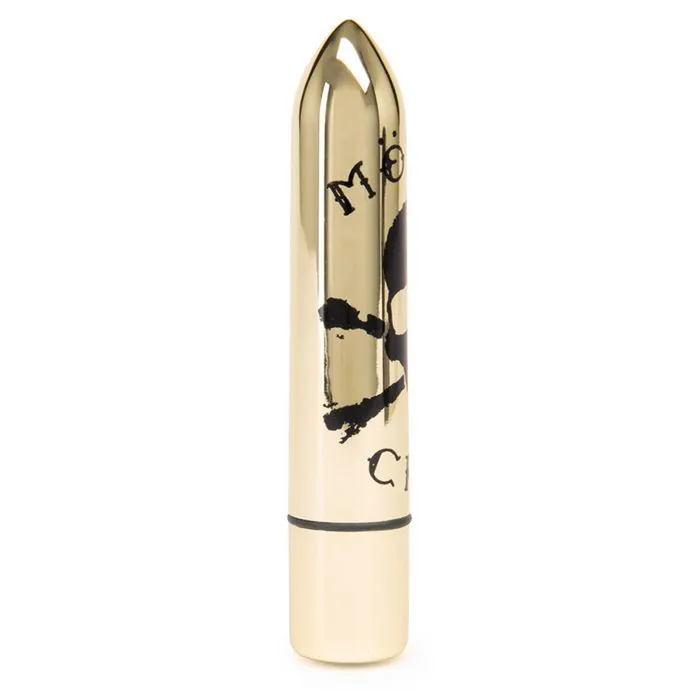 Motley Crue Vibrators Motley Crue Skull Bullet Vibe 10f Gold