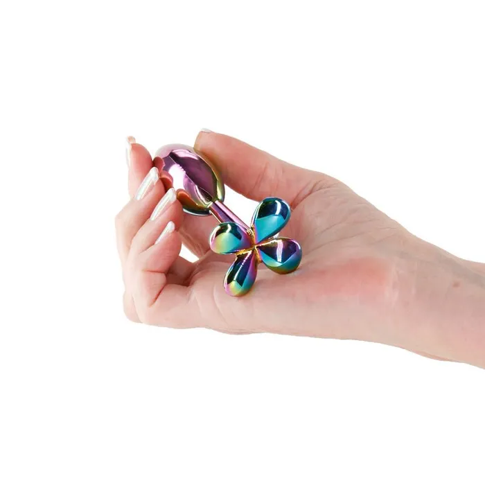 NS Novelties Anal Rear Assets Clover Multicolour 92 cm Metallic Butt Plug NS Novelties Anal Rear Assets Clover Multicolour 92 cm Metallic Butt Plug