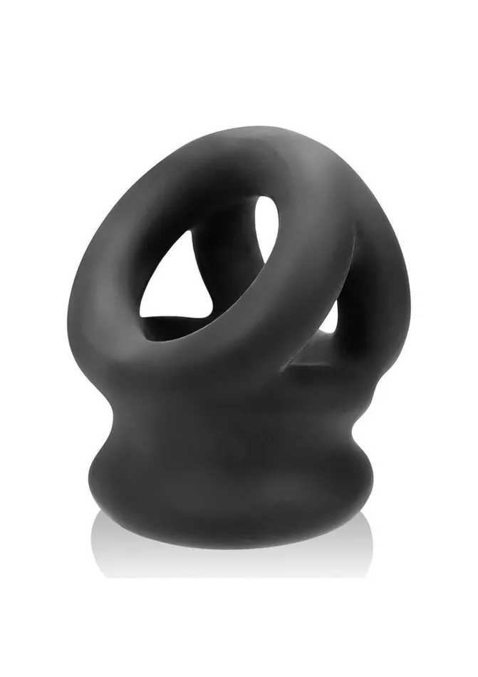 Oxballs TriSqueeze Silicone 3Ring Ball Stretching Sling Oxballs Male Sex Toys