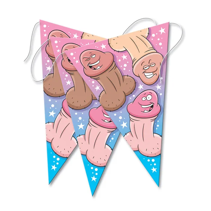 Ozze Creations Vibrators Bachelorette Party Pecker Banner