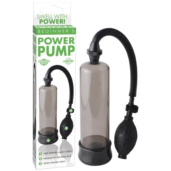 Pipedream Male Sex Toys Beginners Power Pump Smoke Penis Pump