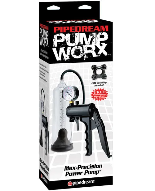 Pump Worx MaxPrecision Power Pump Pipedream Products Male Sex Toys