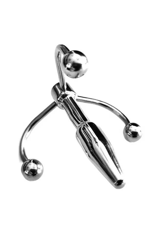 Rouge Crown Penis Plug Stainless Rouge Male Sex Toys