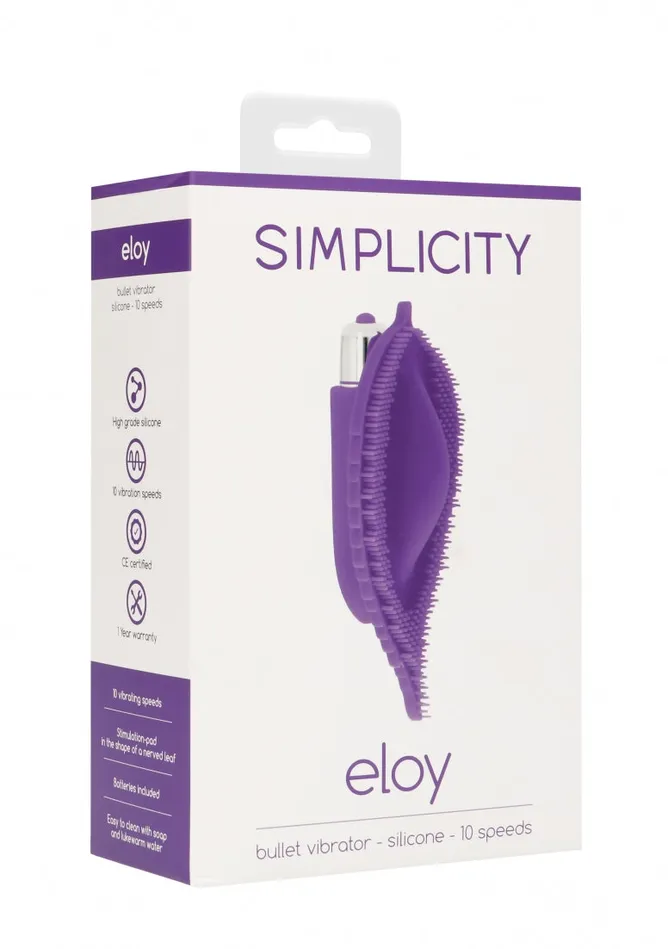 Shots Simplicity Vibrators ELOY Bullet vibrator Purple