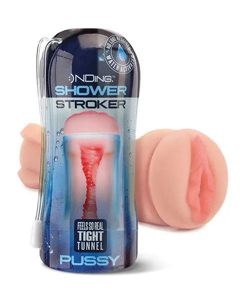 Shower Stroker Pussy Ivory Global Novelties LLC Male Sex Toys