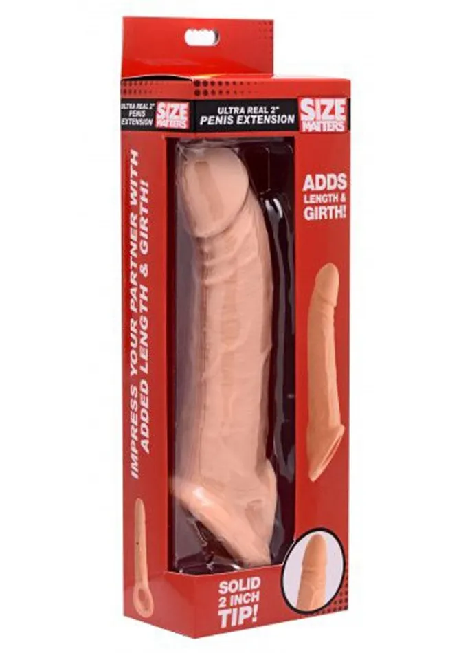 Size Matters Male Sex Toys Size Matters Penis Extender Sleeve Realistic