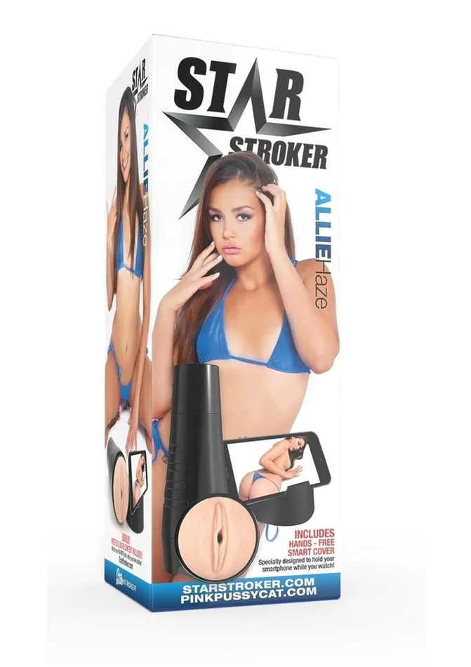 Star Stroker Allie Haze Pussy Stroker Hard Case Star Stroker Male Sex Toys